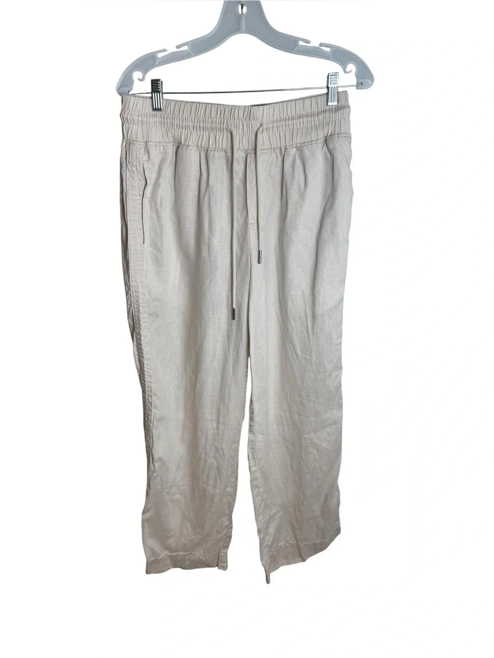 Quince 100% European linen Wide Leg Pants in sand m